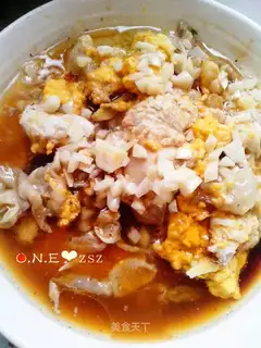 Garlic oiled fish seed bubbles
