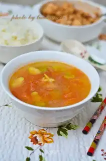 Bean fan soup