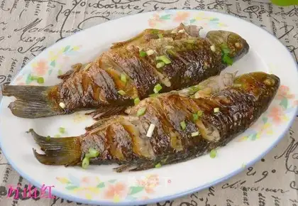 Fried mackerel