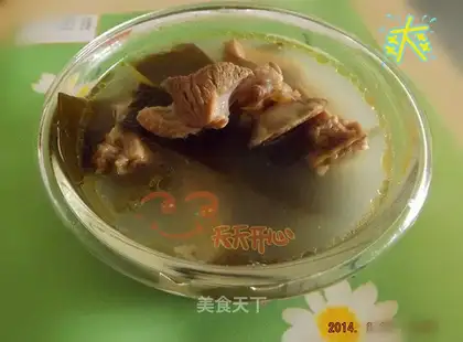 The radish with the old duck soup