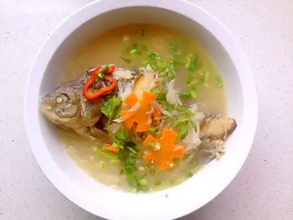 Squid radish soup