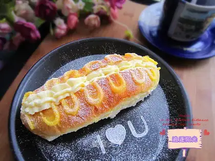 Ice cream bread