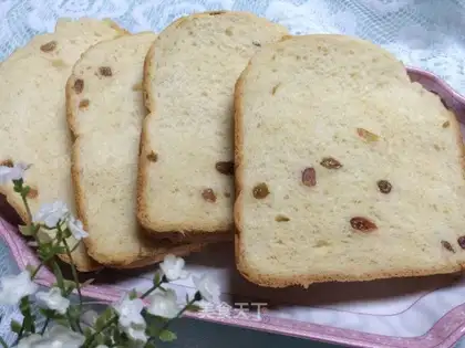 raisin milk toast
