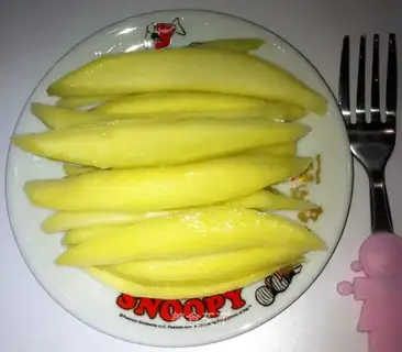 Taste mangoes
