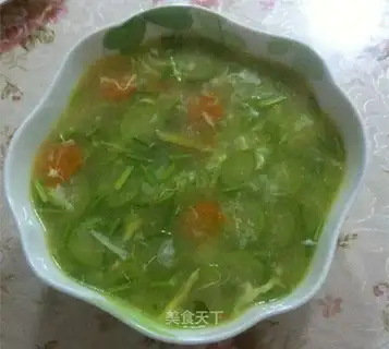 Smelt eggnut soup