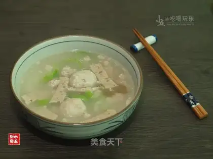 Plumball soup