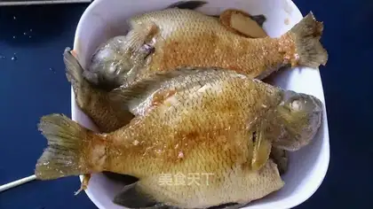 Fried sunfish