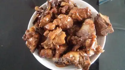 Mouth-cooked ribs