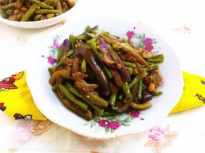 Cheese and beans