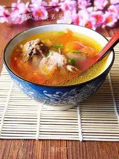 Tomato chop soup