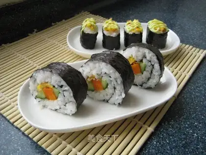 A field sushi roll