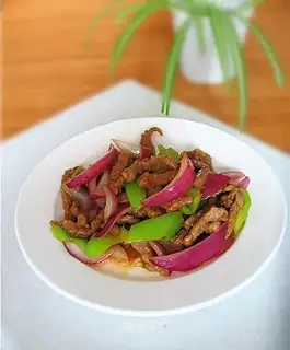 Fried beef