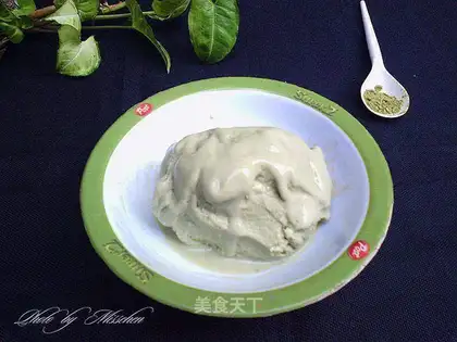 Tea ice cream
