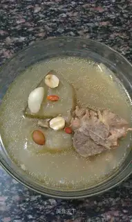 Cold melon gravy soup