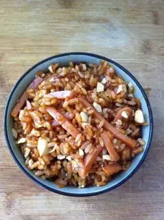 Duck and ham and rice