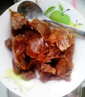 Pig hoof freeze