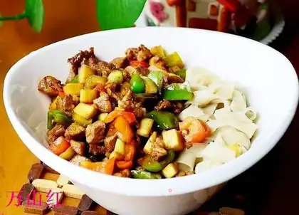 White meat for noodles