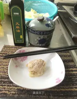 Shrimp with cabbage