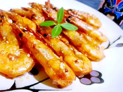 Cheese juice and shrimp