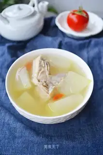 Pork bouquet soup