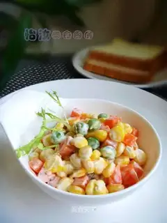 Corn vegetable salad