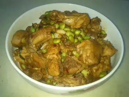 Soybean chicken