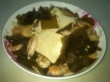 Sea belt tofu