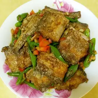 Dry-burned fish