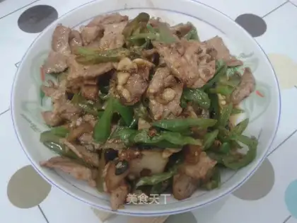 Chili fried meat