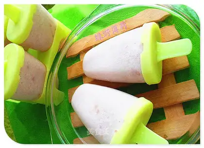 Peach pickled popsicle