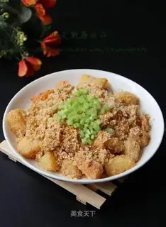 Powdered potatoes