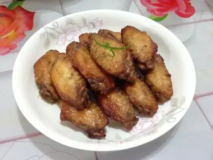 Sand tea and roasted chicken