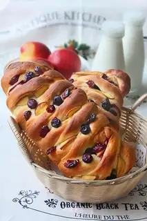Blueberry peach bread