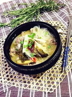 Sour stew ribs