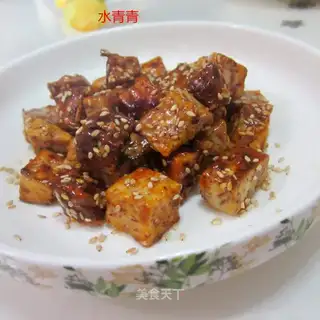 Sugar, sesame tartin