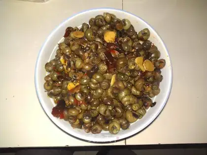 Spicy snails
