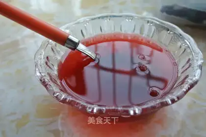 Red fruit soup