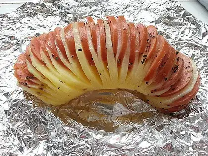 Black pepper and organ potatoes