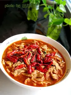 Boiled meat