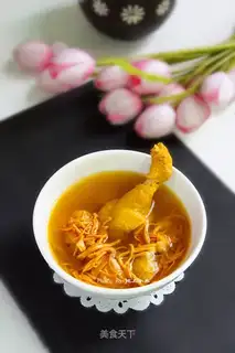 Chicken soup with weed