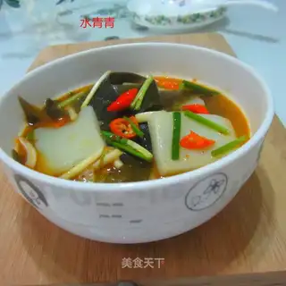 The sea belt burns rice tofu