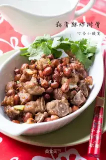 Garlic fried ribs