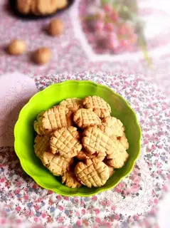Peanut walnut cookies
