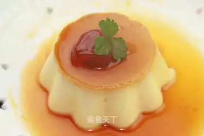 Caramel pudding