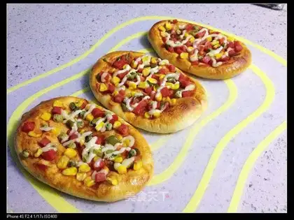 Ham corn salad
