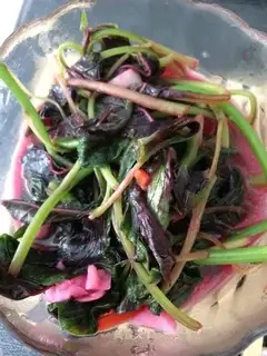 Clear the veggies