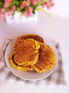 Pumpkin peanut butter pancakes