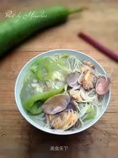 Flowers and silkmeal soup