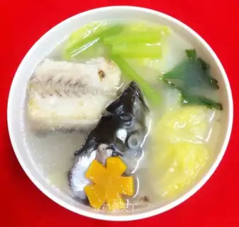 Sweet fish soup