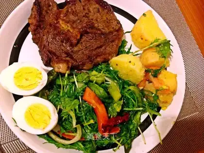 Fried steak